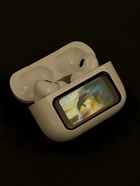 Наушники беспроводные TWS, дисплей, Bluetooth 5.4, 30/500 мАч, с шумоподавлением, сенсорные, белые - Фото 14