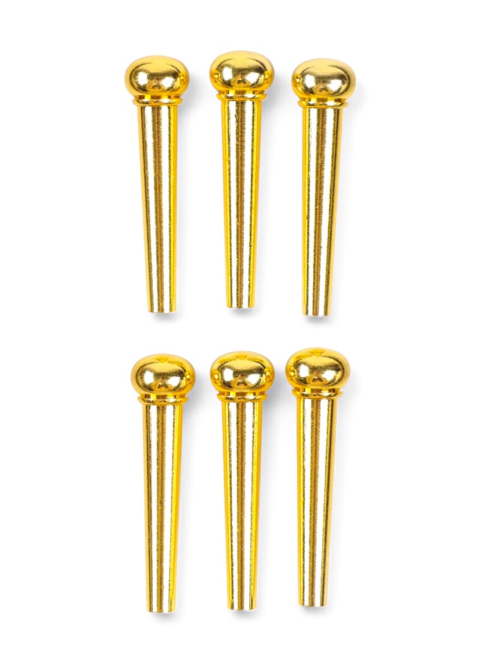 Набор фиксаторов струн Music life, 6 штук, медный - Фото 1