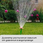 Распылитель-дождеватель, 33 см, под коннектор, пика, пластик, «Цветок», Greengo - Фото 8