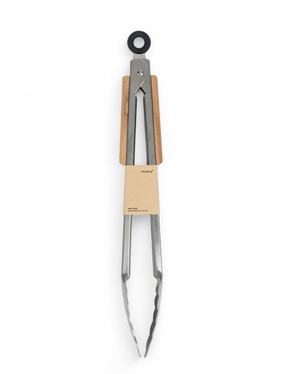 Щипцы кухонные Maclay для гриля и барбекю, длина 34.5 см