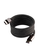 Кабель Type-C - Type-C, магнитный, 3 А, 60 Вт, с оплёткой, серый - Фото 9