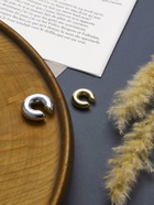 Серьги «Каффы» набор 2 шт., бублики, цвет золото с серебром - Фото 10