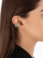 Серьги «Каффы» набор 2 шт., бублики, цвет золото с серебром - Фото 3