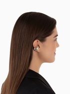 Серьги «Каффы» набор 2 шт., бублики, цвет золото с серебром - Фото 2