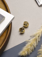 Серьги «Каффы» набор 2 шт., объёмные, цвет золото - Фото 8