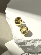 Серьги «Каффы» набор 2 шт., объёмные, цвет золото - Фото 2