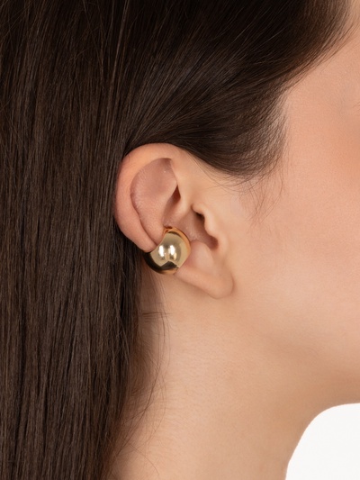 Серьги «Каффы» набор 2 шт., объёмные, цвет золото