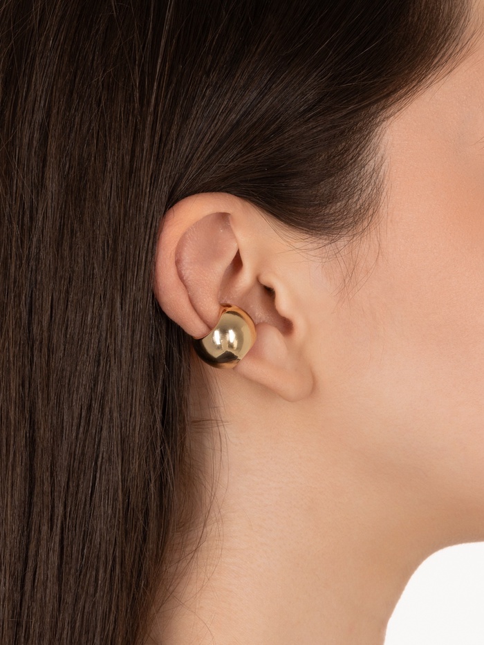 Серьги «Каффы» набор 2 шт., объёмные, цвет золото - Фото 1