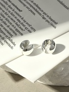 Серьги «Каффы» набор 2 шт., объёмные, цвет серебро - Фото 9