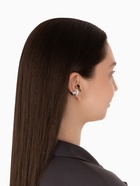 Серьги «Каффы» набор 2 шт., объёмные, цвет серебро - Фото 11