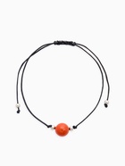 Браслет-оберег «Нить судьбы» шар №8, цветной в золоте - Фото 1