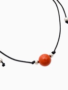 Браслет-оберег «Нить судьбы», шар №8, цветной в золоте - Фото 3