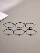 Браслет-оберег «Нить судьбы» шар №8, цветной в золоте - Фото 5