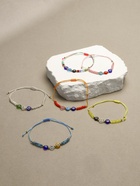 Браслет-оберег «Глазик» ассорти, цветной в серебре - Фото 6