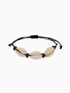 Браслет на нити «Ракушка. Кокос», d=7 см, чёрный в серебре - Фото 3