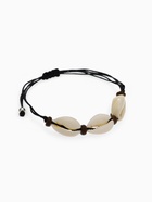 Браслет на нити «Ракушка. Кокос», d=7 см, чёрный в серебре - Фото 4