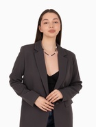 Бусы «Бисер», бусина №8, чёрно-белый в серебре, 40 см - Фото 8