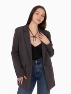 Бусы «Бантик», бусина №4.6, чёрные в серебре, 40 см - Фото 8