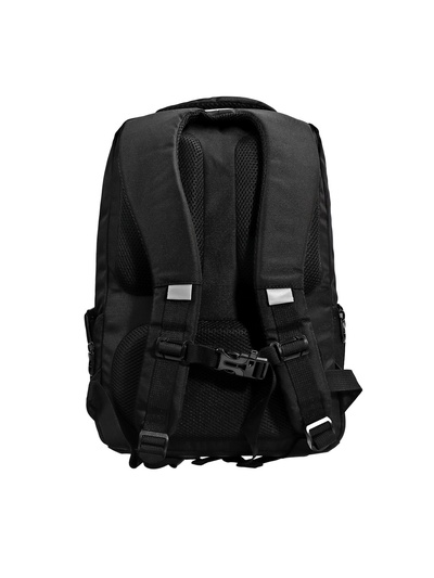 Рюкзак молодежный, 40×28×16 см, Grizzly 544, эргономичная спинка, отделение для ноутбука, чёрный, Rd=544-2_1