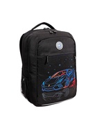 Рюкзак школьный, 39×26×19 см, Grizzly, эргономичная спинка, отделение для ноутбука, чёрный, RB-556-2_1 - Фото 2