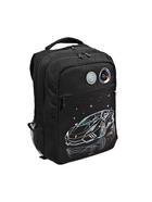 Рюкзак школьный, 39×26×19 см, Grizzly, эргономичная спинка, отделение для ноутбука, чёрный, RB-556-2_2 - Фото 2