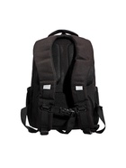 Рюкзак школьный, 39×26×17 см, эргономичная спинка, чёрный, RG-566-3_1 - Фото 5