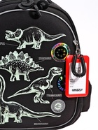 Рюкзак школьный, 36х28х20 см, Grizzly, каркасный, чёрный, RAz-587-5_1 10869839 - фото 4258687