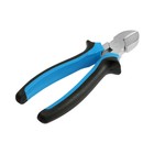 Бокорезы ТУНДРА, никелированные, двухкомпонентные рукоятки, 160 мм - Фото 6