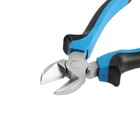 Бокорезы ТУНДРА, никелированные, двухкомпонентные рукоятки, 160 мм - Фото 7