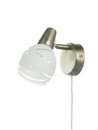 Бра настенное BayerLux «Ария», 1хЕ14, 40 Вт, сатин, 9×17×14 см 10352873 - фото 14446401