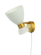 Бра настенное BayerLux «Аста», 1хЕ14, 40 Вт, золото, 18×17×13.5 см 10352874 - фото 14446415