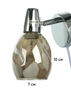 Бра настенное BayerLux «Аиша», 1хЕ14, 40 Вт, хром, 16×9×16 см 10352877 - фото 14446437
