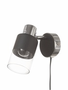 Бра настенное BayerLux «Берта», 1хЕ14, 40 Вт, черно-хромовый, 19×8×15 см - Фото 2