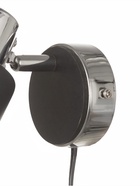 Бра настенное BayerLux «Берта», 1хЕ14, 40 Вт, черно-хромовый, 19×8×15 см - Фото 7