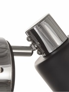 Бра настенное BayerLux «Берта», 1хЕ14, 40 Вт, черно-хромовый, 19×8×15 см - Фото 9