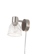 Бра настенное BayerLux «Гелла», 1хЕ14, 40 Вт, хром, 18×9×14 см 10352879 - фото 14446456