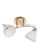 Люстра потолочная BayerLux «Андер», 2хЕ27, 40 Вт, золото, 42×19×24 см - Фото 1