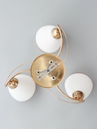 Люстра потолочная BayerLux «Андер», 3хЕ27, 40 Вт, золото, 44×44×24 см - Фото 7