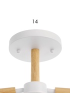 Люстра потолочная BayerLux «Вудли», 2хЕ27, 40 Вт, белый, 45×16×29 см - Фото 6