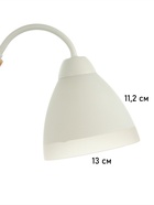 Люстра потолочная BayerLux «Нельсен», 3хЕ27, 40 Вт, белый, 57×57×25 см 10352903