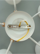 Люстра потолочная BayerLux «Нельсен», 5хЕ27, 40 Вт, белый, 57×57×25 см - фото 36606332