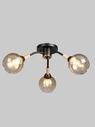 Люстра потолочная BayerLux «Гундер», 3хЕ27, 40 Вт, черный, 57×57×25 см - Фото 2