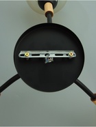 Люстра потолочная BayerLux «Гундер», 3хЕ27, 40 Вт, черный, 57×57×25 см - фото 36606361