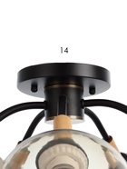 Люстра потолочная BayerLux «Гундер», 5хЕ27, 40 Вт, черный, 57×57×25 см - Фото 5