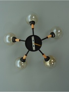 Люстра потолочная BayerLux «Гундер», 5хЕ27, 40 Вт, черный, 57×57×25 см 10352908