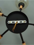 Люстра потолочная BayerLux «Гундер», 5хЕ27, 40 Вт, черный, 57×57×25 см 10352908