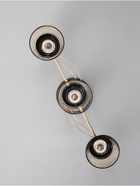 Люстра потолочная BayerLux «Кансе», 3хЕ27, 40 Вт, черно-золотой, 50×15×23 см - Фото 4