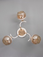 Люстра потолочная BayerLux «Анден», 3хЕ27, 40 Вт, бело-золотой, 51×51×22 см - Фото 4