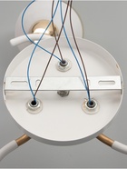 Люстра потолочная BayerLux «Анден», 3хЕ27, 40 Вт, бело-золотой, 51×51×22 см - Фото 8