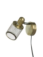 Бра настенное с проводом BayerLux «Селден», 1хЕ27, 40 Вт, бронза, 14×8×12 см - фото 36606405